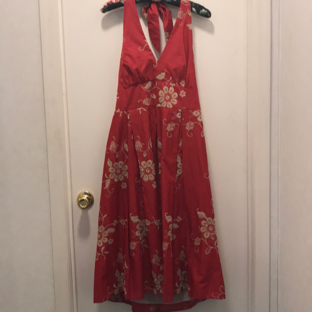 Stunning summer dress. Beautiful stitching design